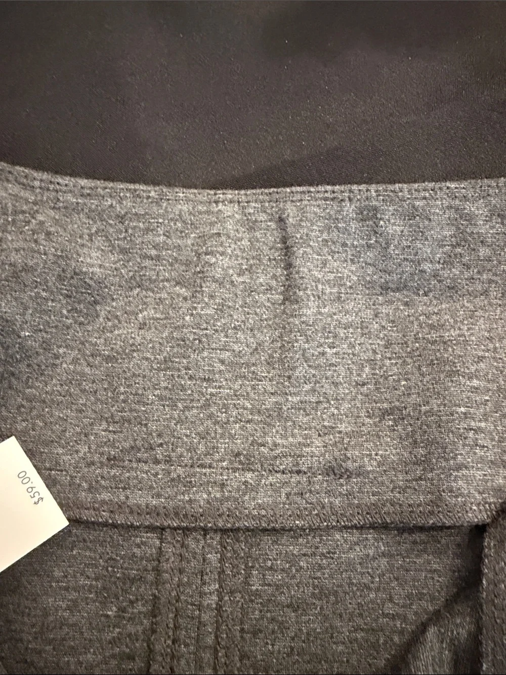 Ann Taylor Classic Dark Gray Pencil Skirt - Sleek Women's Workwear